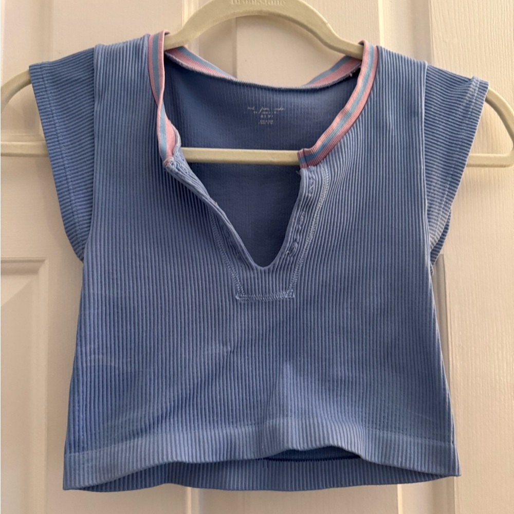 Blue Kids Top